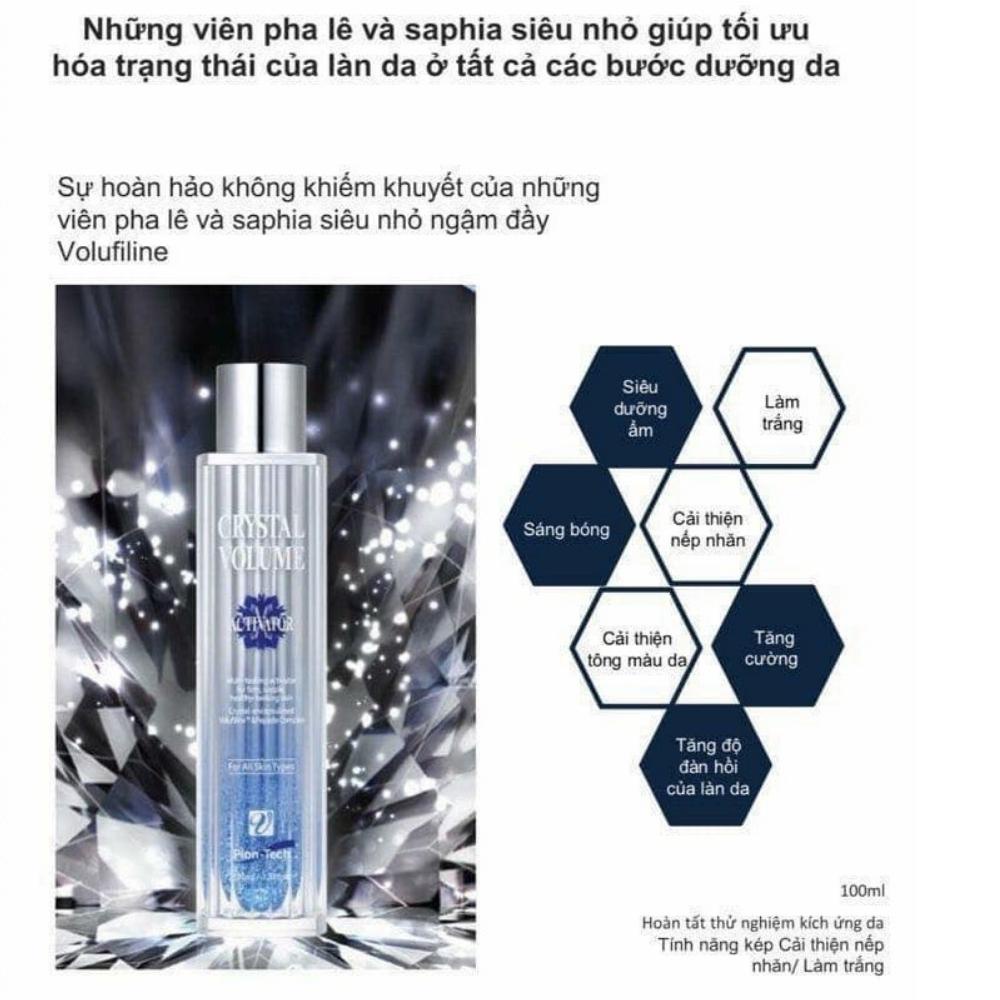 Tinh Chất Dưỡng Trắng Kim Cương Xanh Crystal Volume Activator Hàn Quốc