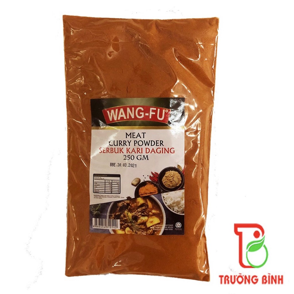 Bột cà ry thịt Mã Lai hiệu WANG-FU 1kg