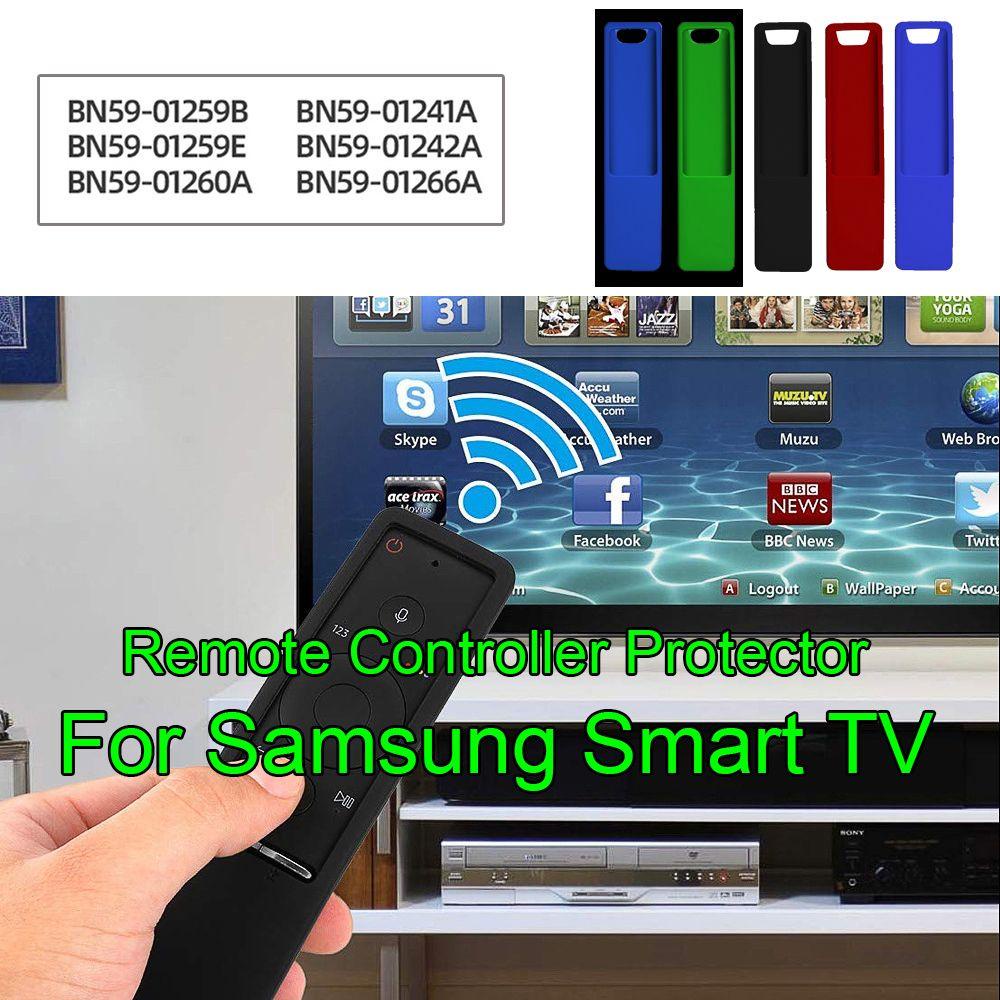 Vỏ Bọc Điều Khiển Từ Xa Bằng Silicon Mềm Chống Nước Chống Sốc Thông Dụng Cho Samsung Smart TV
