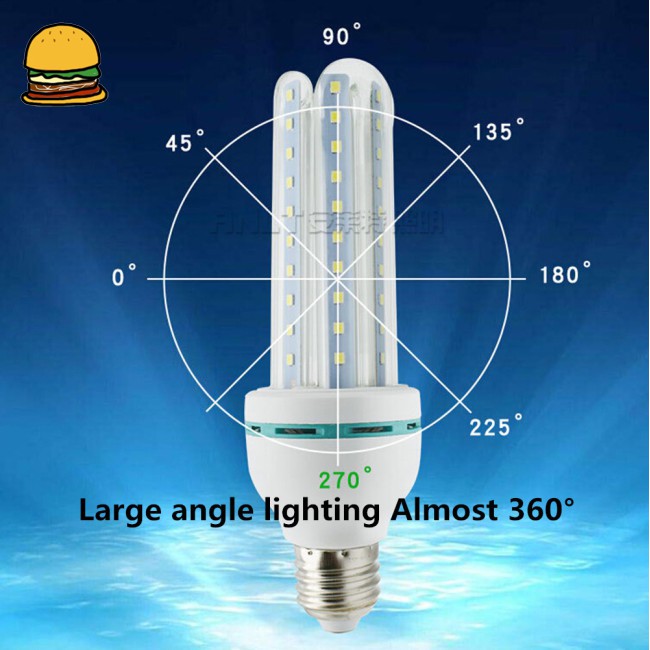 Bóng Đèn Led Hình Chữ U 85-265v E27