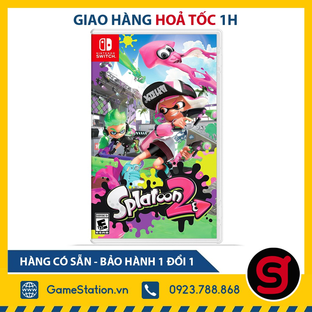 Game Splatoon 2 - Cho Máy Nintendo Switch