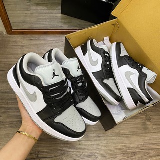 (FREESHIP) sẵn giày thể thao nam nữ JD đen cổ thấp