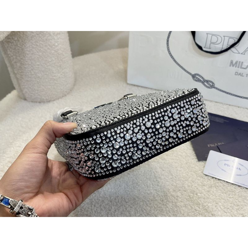 Túi xách nữ C.N tote bag sz17cm đá sáng bóng lấp lánh cực đẹp fullbox