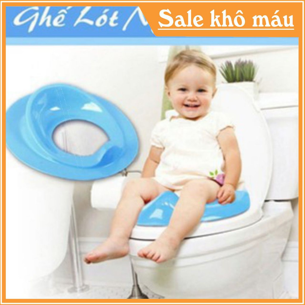 [FreeShip – Xả kho cắt lỗ sập sàn] Ghế lót ngồi toilet cho bé yêu