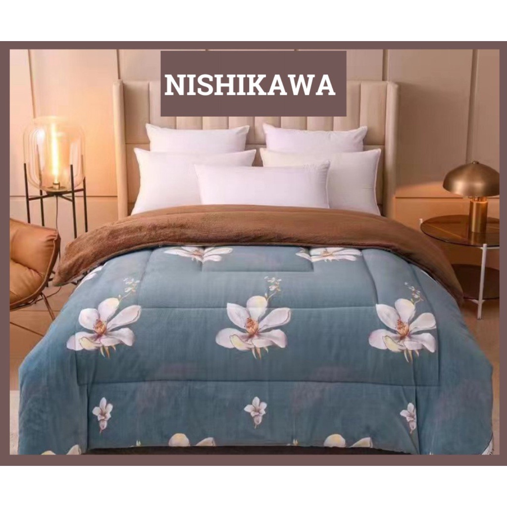 Chăn lông cừu Nhật bản NISHIKAWA siêu ấm (hàng Nhật chính hãng - giá Việt Nam)