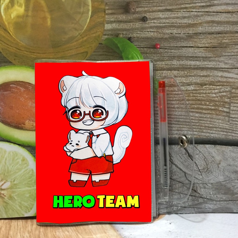 Sổ tay Hero Team (Tặng kèm cây bút viết) - Mẫu 02