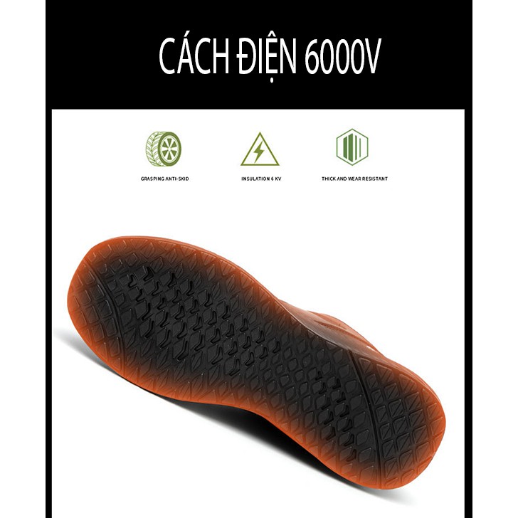 Giày bảo hộ lao động dáng thể thao siêu thoáng JK602 K3 nhập khẩu chính hãng | BigBuy360 - bigbuy360.vn