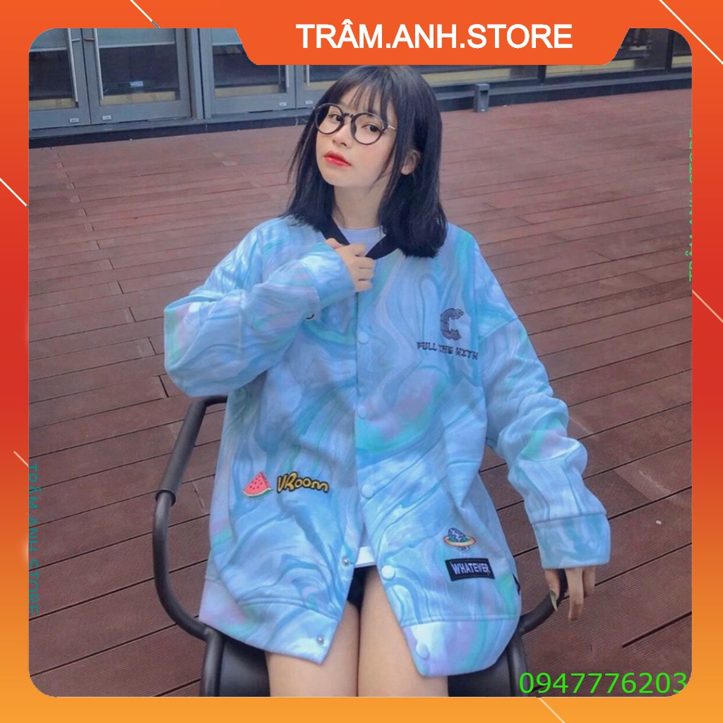 ÁO BOMBER LOANG CÚC BẤM FULL TIME C - ÁO KHOÁC KAKI LOANG ANTI YOU - ÁO KHOÁC LOANG ĐẦU CÚN VIỀN CỔ 3 MÀU HOT 👗 👑