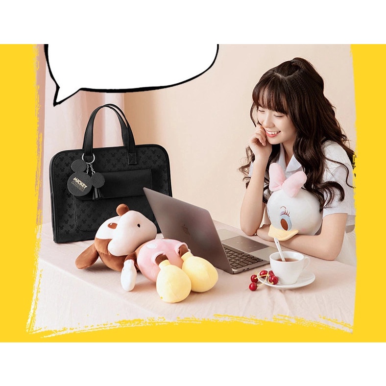 Túi đeo thời trang Macbook-Laptop 13.3&quot; hiệu JRC-Disney - T107 Black