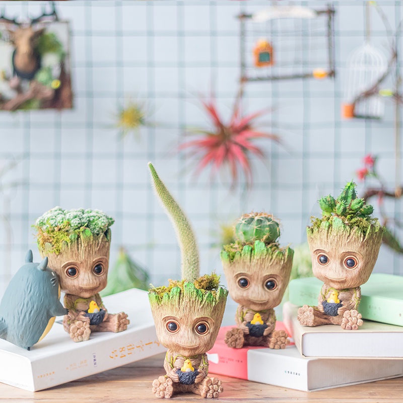 Chậu hoa hình tổ chim trong Guardians of The Galaxy Vol.2