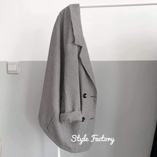 Áo blazer kẻ