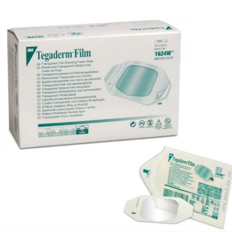 Miếng dán trong suốt 3M Tegaderm Film 1624W  giá 1 miếng