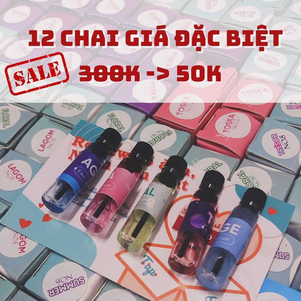 (Nước hoa mini) Nước hoa YEAR 1ml - chai test dùng thử