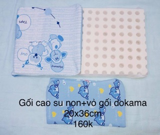 Gối cao su non cho bé