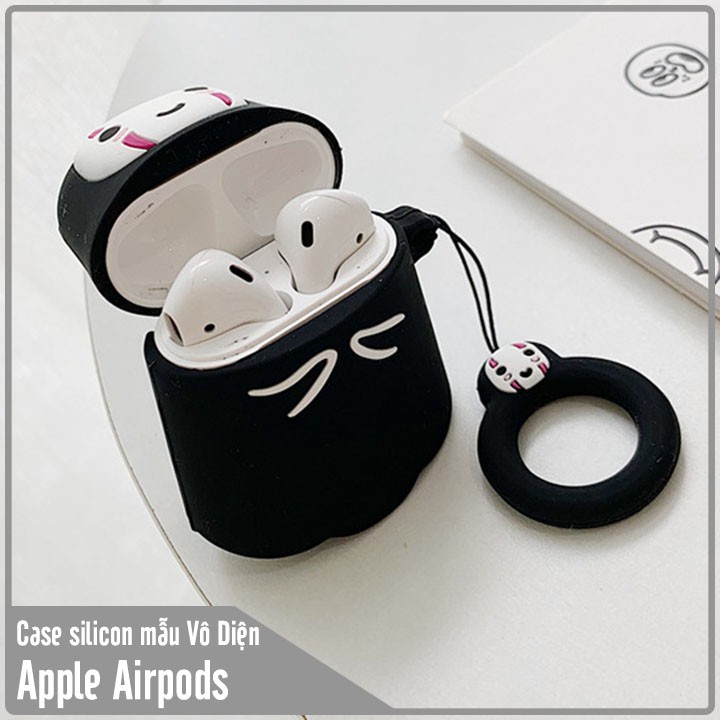 Vỏ silicon cho tai nghe Airpods mẫu Chibi Vô Diệm