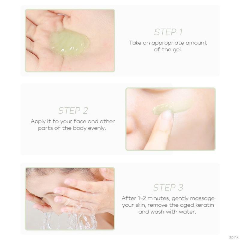 [Hàng mới về] Gel tẩy tế bào chết chiết xuất trà xanh dưỡng ẩm giảm thiểu lỗ chân lông 60g