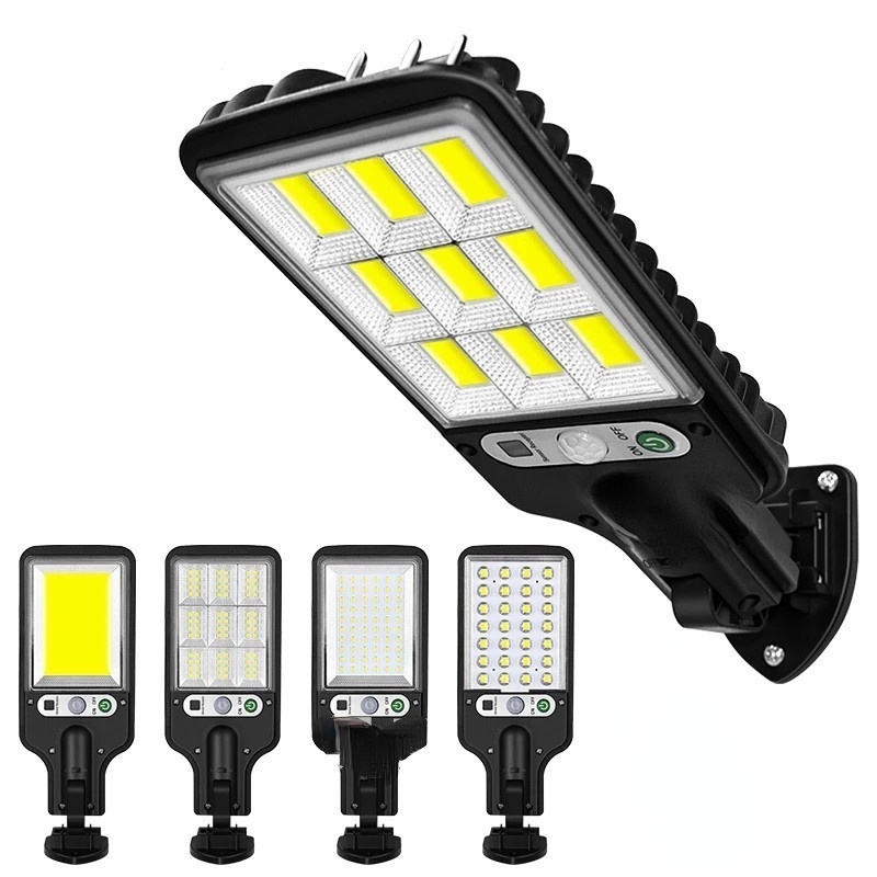 Đèn led gắn tường sử dụng năng lượng mặt trời cảm biến cơ thể người mới