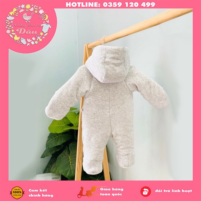 BODY Ủ LÔNG LÓT BÔNG CỰC ẤM HỌA TIẾT CÁO DỄ THƯƠNG CHO BÉ TỪ SƠ SINH ĐẾN 2 TUỔI