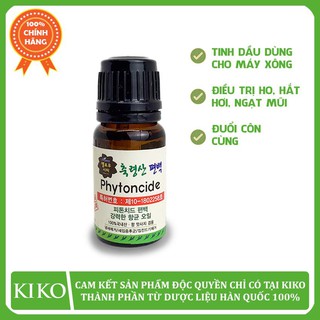 Tinh dầu xông, trị ngạt mũi, cảm cúm, ngăn côn trùng hiệu quả, tinh dầu Hàn Quốc
