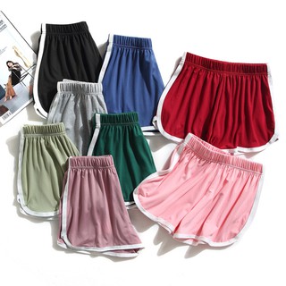 Quần Short Cotton Màu Trơn Đơn Giản Cho Nữ