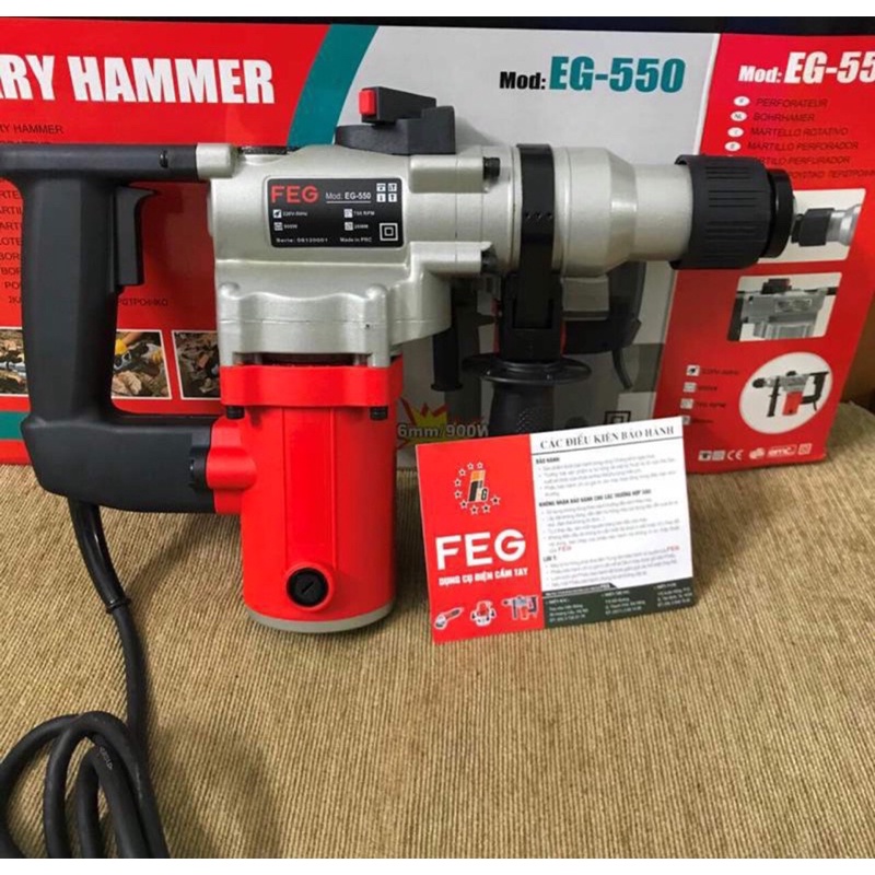 Máy khoan động lực FEG EG-550  chính hãng siêu mạnh mẽ chất lượng