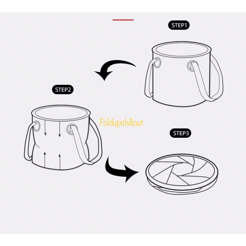 Túi / xô đựng nước gấp gọn dã ngoại Camel Crown chính hãng
