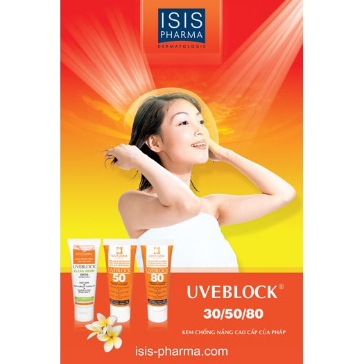 Kem chống nắng Uveblock SPF 30 dành cho da nhờn, da nhạy cảm