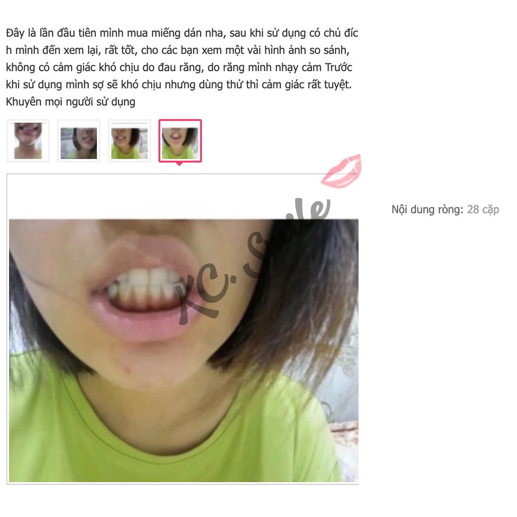 Miếng Dán Trắng Răng 8D White Teeth Whitening Strips - Trắng Răng Hiệu Quả Giá Rẻ  (BEST SELLER)