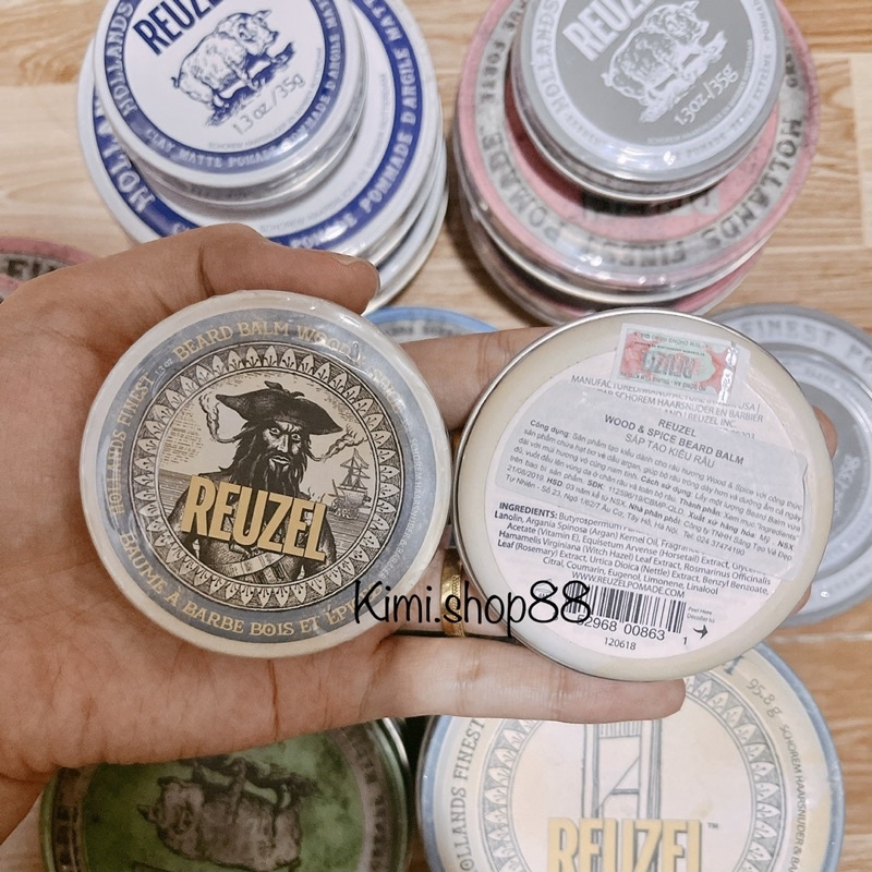 KEM DƯỠNG VÀ TẠO KIỂU RÂU REUZEL BEARD BALM