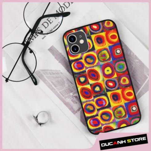 Ốp lưng iphone SAMSUNG hình Kandinsky Vòng Tròn Đầy Màu Sắc chính hãng  cho các dòng iPhone PAP20211056