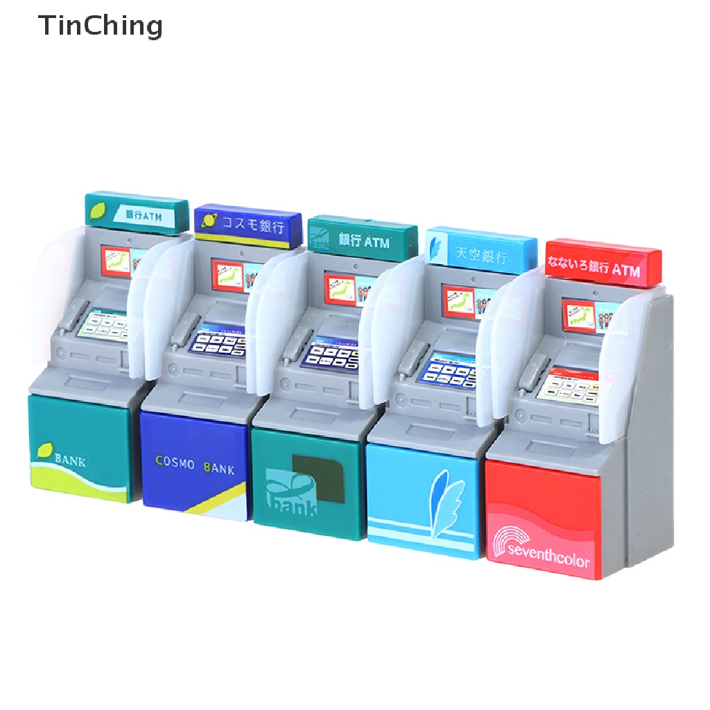 Hộp Đựng Tiền ATM Mini Tỉ Lệ 1: 12 Trang Trí Nhà Búp Bê