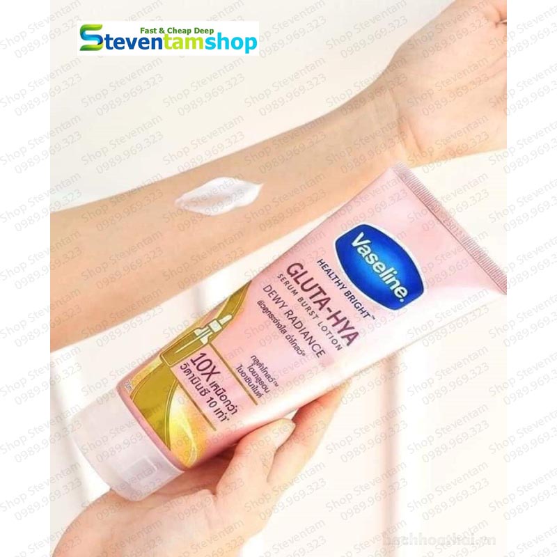 Dưỡng thể Vaseline Gluta Hya mới