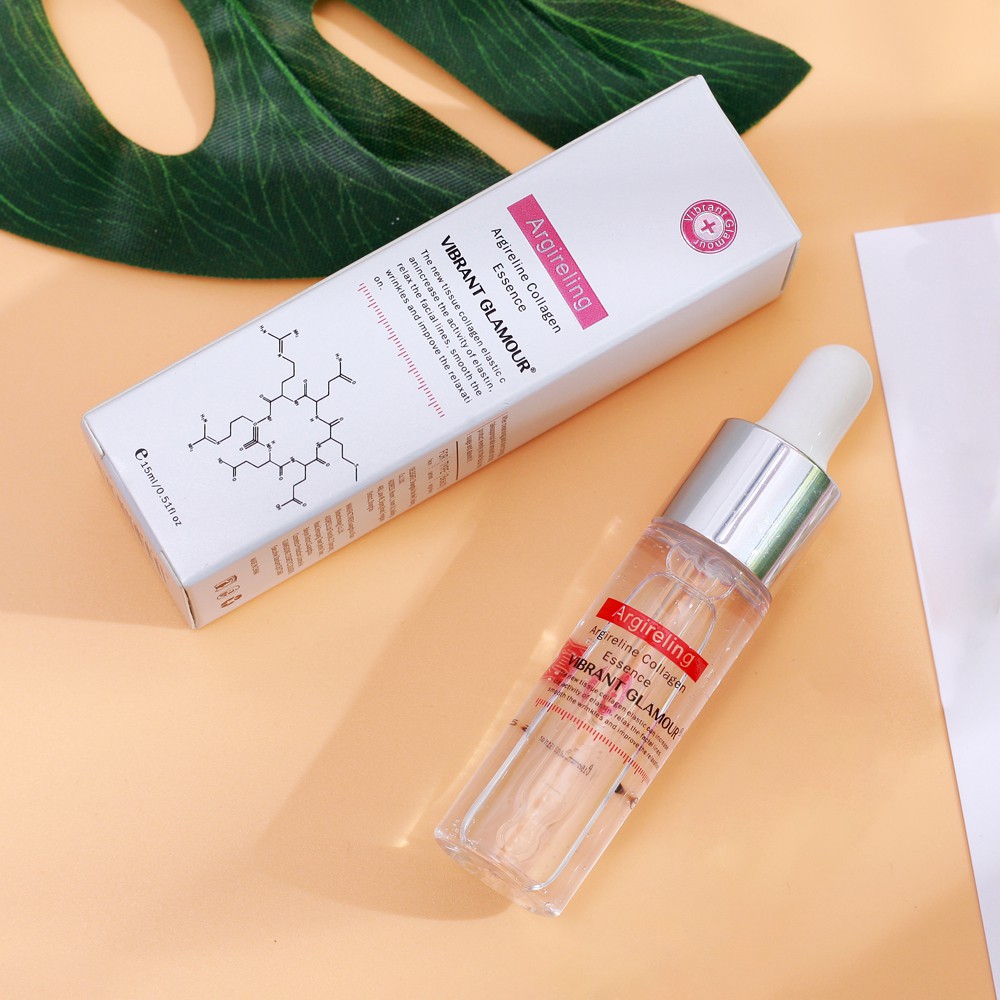 Bộ 4 Lọ Serum Dưỡng Da Mặt Vibrant Glamour Peptide Collagen Chống Lão Hóa Dưỡng Ẩm Chống Nếp Nhăn Làm Trắng Da 15ml