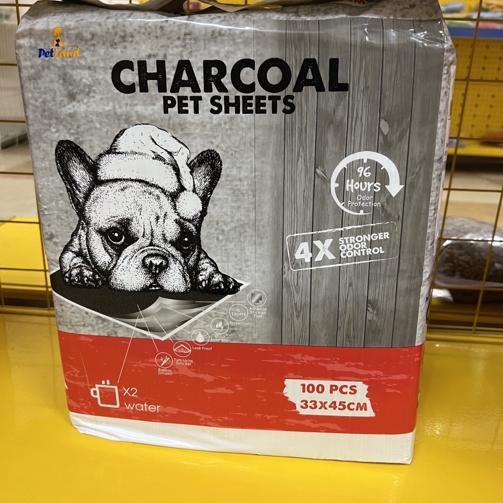 Miếng lót vệ sinh cho chó mèo Charcoal thấm hút hiệu quả, tấm lót vệ sinh than hoạt tính cho chó mèo Củ Cải Pet Shop
