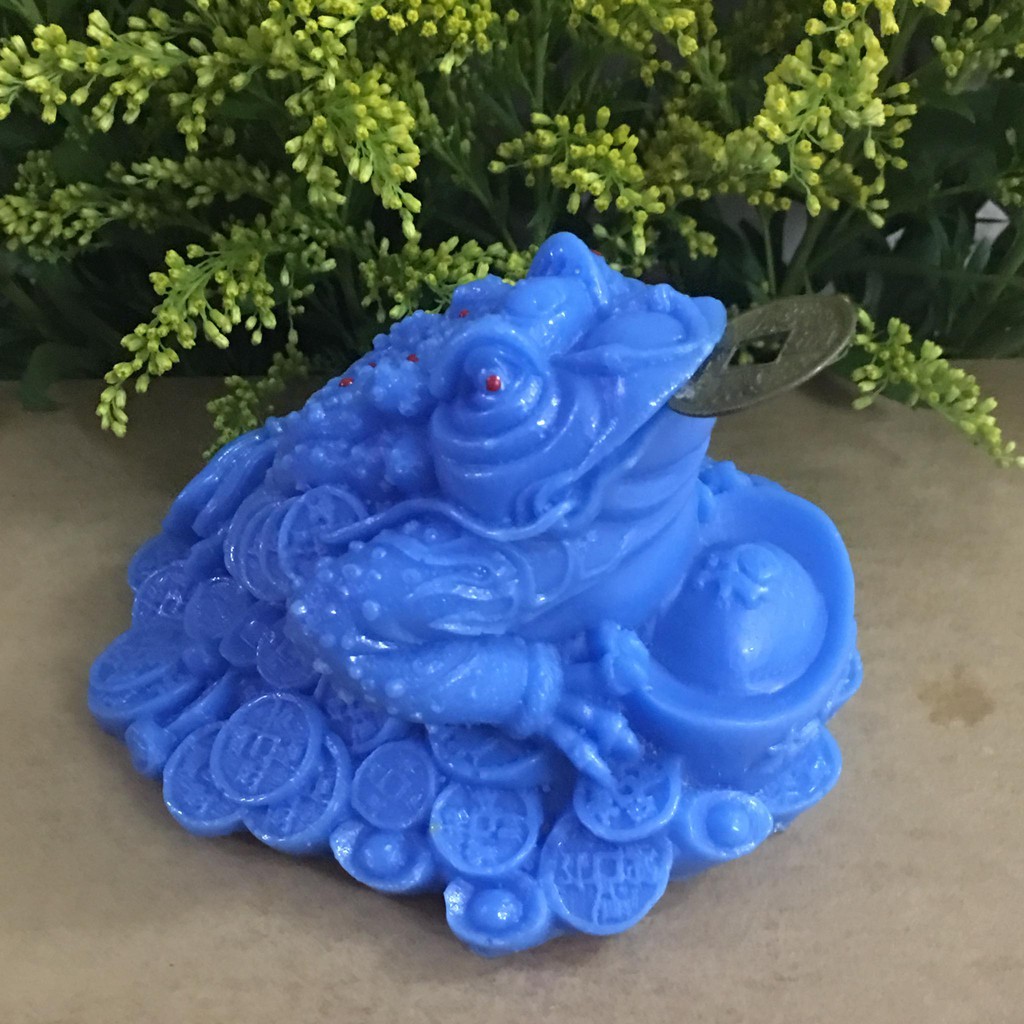 Thiềm thừ màu xanh dương