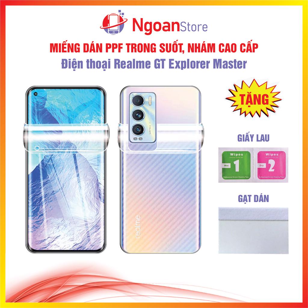 Miếng dán PPF cho Điện thoại Realme GT Explorer Master - Ngoan Store