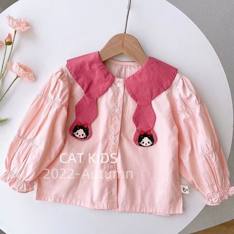 Set Áo Sơ Mi + Quần Jean Năng Động Thời Trang Cho Bé Gái
