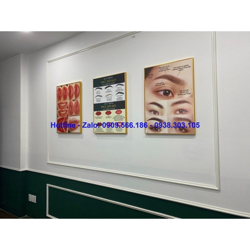 TRANH SPA PHUN XĂM THẨM MỸ PHONG CÁCH HIỆN ĐẠI TO ĐIỂM CHO SPA THẨM MỸ