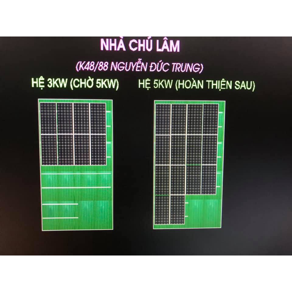 Combo điện mặt trời hòa lưới