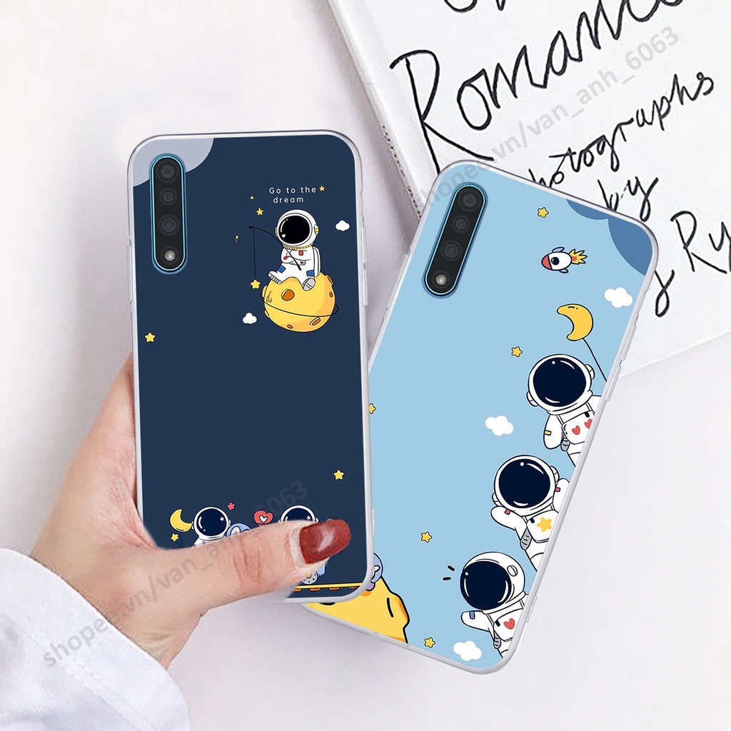Ốp Vsmart Live hình bầu trời, phi hành gia đẹp, ốp lưng điện thoại vsmart viền dẻo cao cấp