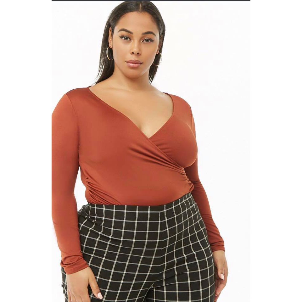 PLUSSIZE ❤BODYSUIT F21 PLUS BIGSIZE