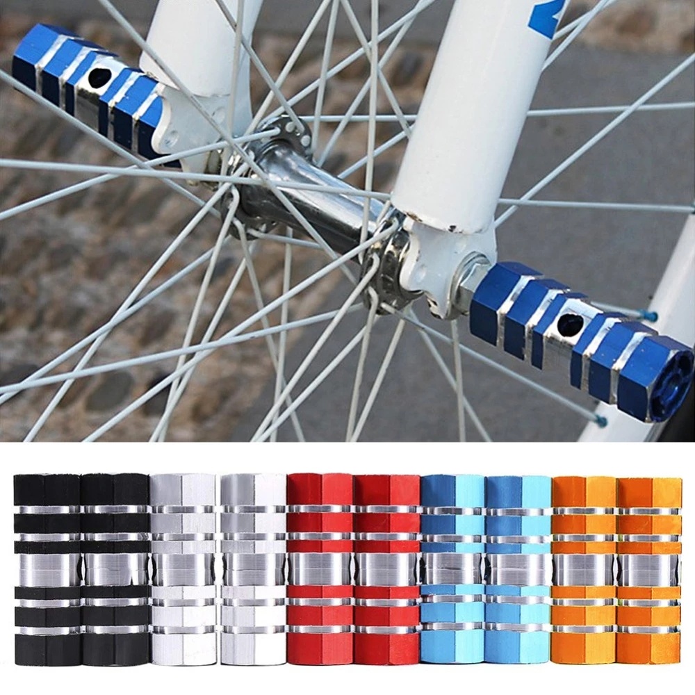 Globetrotter【COD &amp; Hàng sẵn sàng】Bộ 2 Bàn Đạp Chống Trượt Cho Xe Đạp Leo Núi BMX