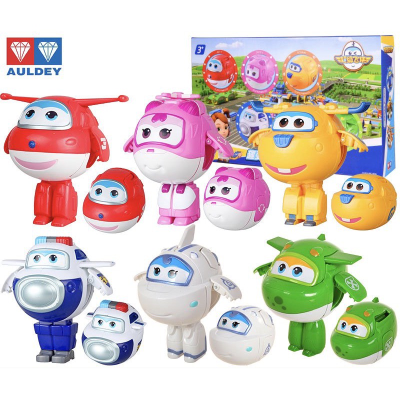 Bộ 8 con đội bay siêu cấp - đồ chơi poly car mới