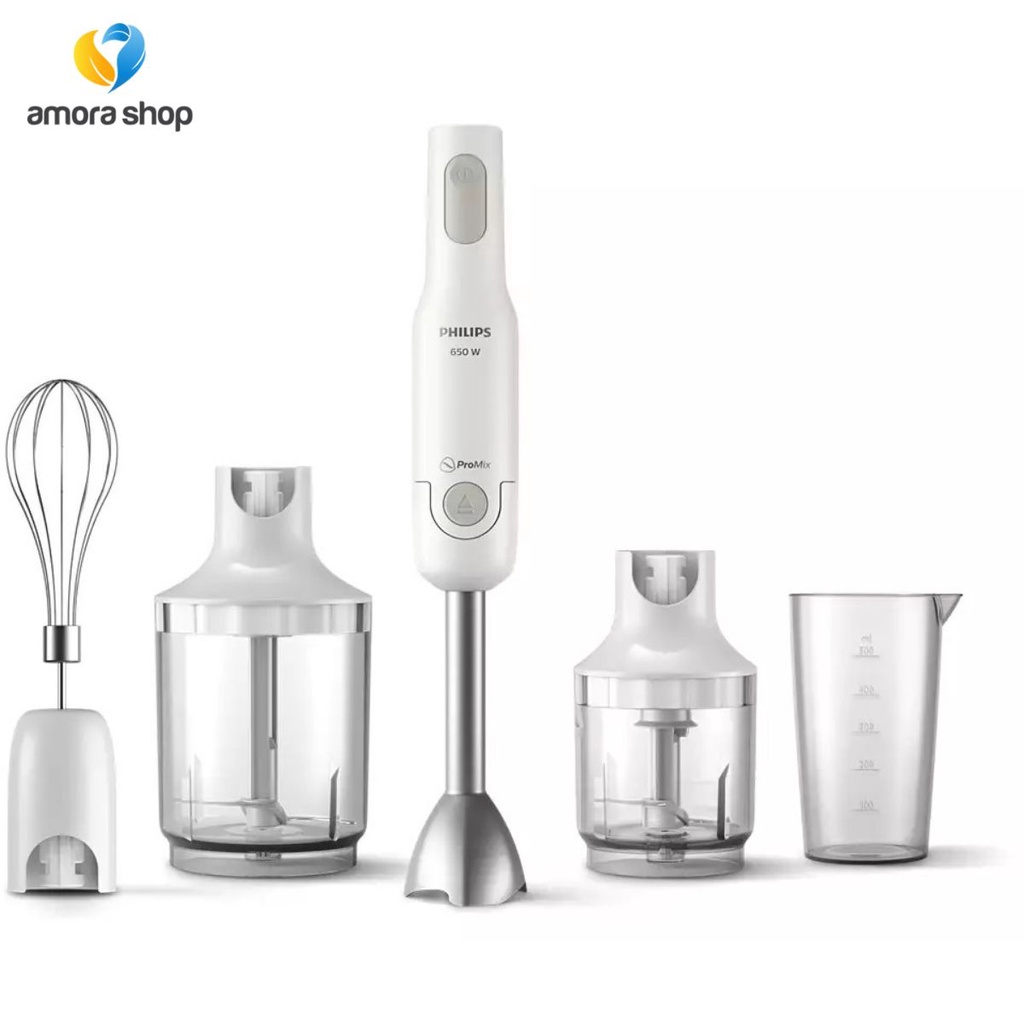 Máy xay sinh tố cầm tay ProMix Philips HR2537 – Amora shop