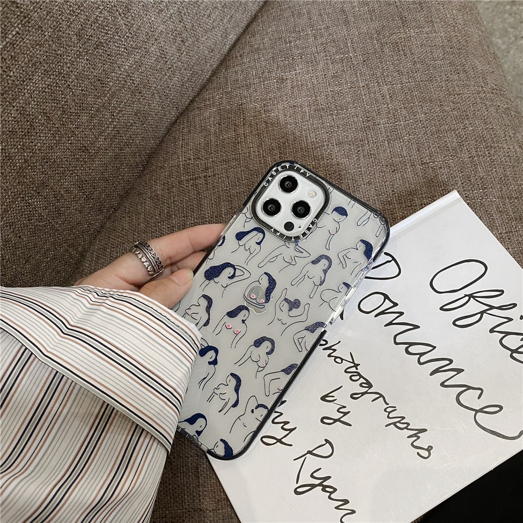 Ốp Điện Thoại TPU Mềm In Hình Cặp Đôi Cho iPhone14 13 12 mini 11 PRO MAX 6 / 6s 7 / 8plus SE2 X / XS XR XSMAX #Hg3854