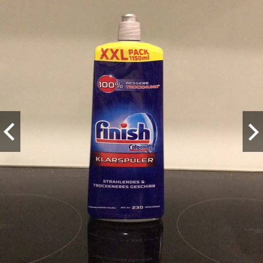 Nước làm bóng chén bát Finish cho máy rửa bát 750ml