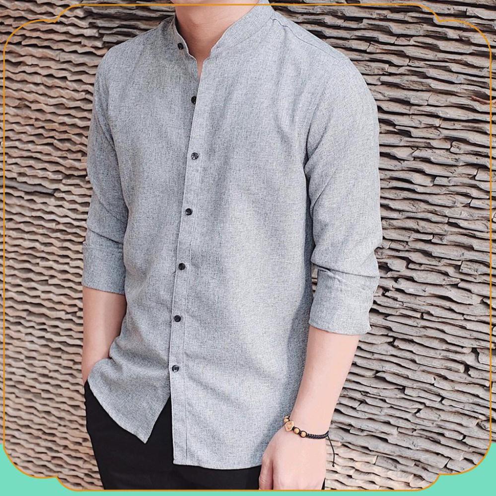 [FREESHIP-CHẤT ĐẸP]Áo sơ mi - Áo sơ mi đũi nam - Chất liệu đũi mịn mát, không nhăn không bai, kiểu dáng trẻ trung | BigBuy360 - bigbuy360.vn