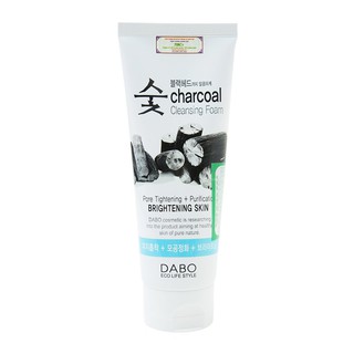 Sữa Rửa Mặt Than Hoạt Tính Dabo Charcoal Cleansing Foam 60ml