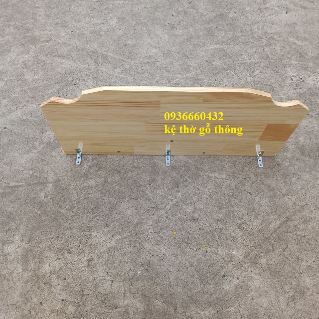KỆ THỜ GỖ THÔNG TRƯNG BÀY TƯỢNG CÔNG GIÁO  50cm 60cm CHÂN ĐẾ LIỀN TẤM CHẮC CHẮN