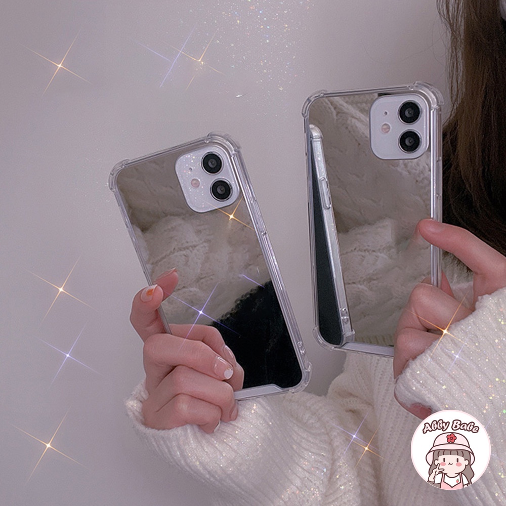 Ốp Điện Thoại TPU Dẻo Mỏng Nhẹ Tráng Gương Sang Trọng Chống Sốc Cho IP 13 12 11 Pro Max X XS XR 8 7 Plus